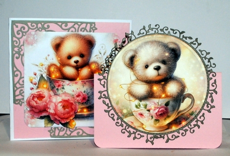 Whimscial Teddy Teacup by Kristina Norbat
