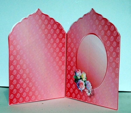 Jar of Roses - Shaped Card Mini Kit by Kristina Norbat