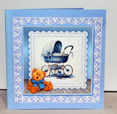 Vintage Baby Boy  by Kristina Norbat