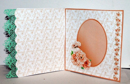 Girl on a Swing - Side Scallop Card Mini Kit by Kristina Norbat