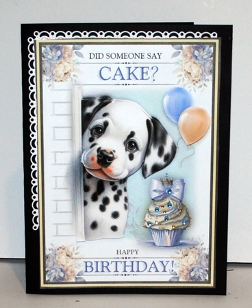 Did Someone Say Cake? (Dog) by Kristina Norbat