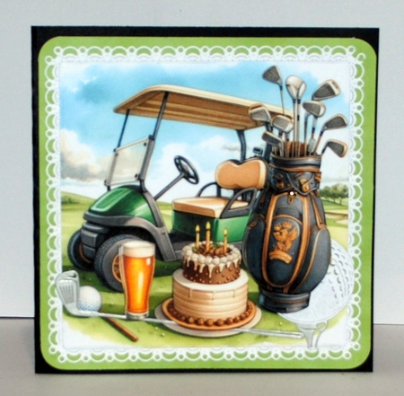 Birthday Golf by Kristina Norbat