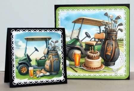 Birthday Golf by Kristina Norbat
