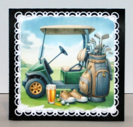 Birthday Golf by Kristina Norbat