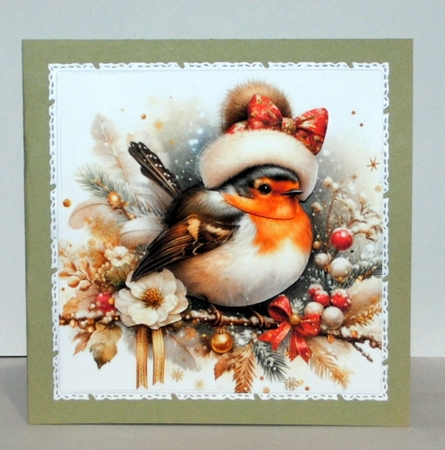 Christmas Robins by Kristina Norbat