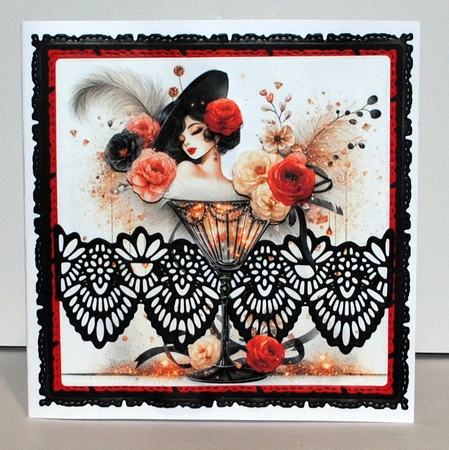 Moulin Rouge Lady 1 by Kristina Norbat