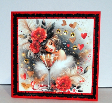Moulin Rouge Lady 2 by Kristina Norbat