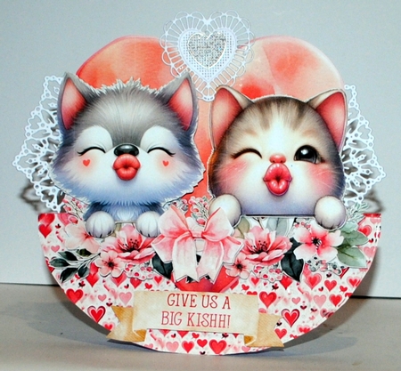 Pucker Up 4 XL Rocker Card 1 by Kristina Norbat