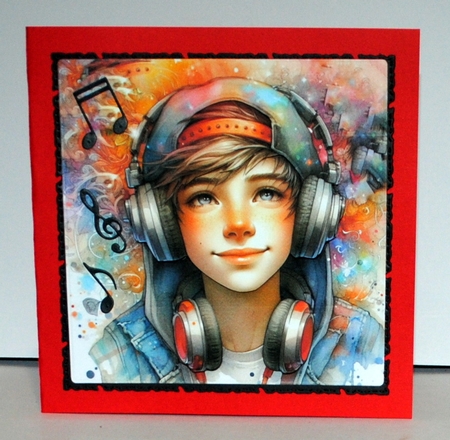Teen Boy Music by Kristina Norbat