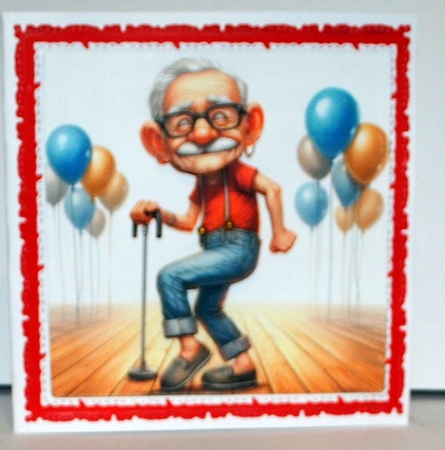 Disco Slipper Grandad by Kristina Norbat