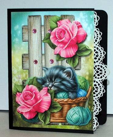Garden Kitty Mini Kit by Kristina Norbat