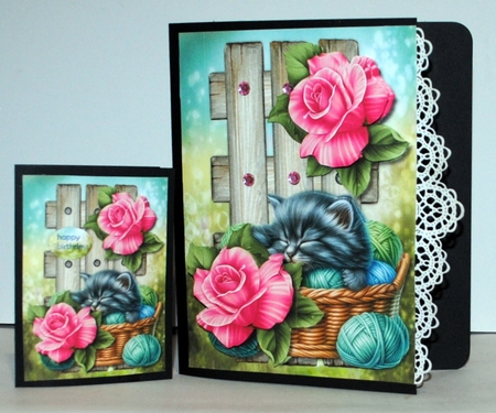 Garden Kitty Mini Kit by Kristina Norbat