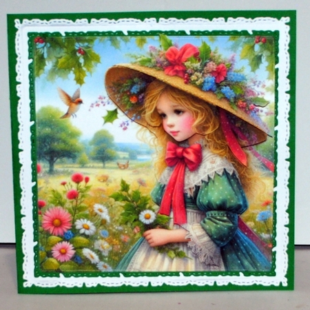 Holly Hat by Kristina Norbat