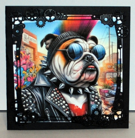 Punk Dog  by Kristina Norbat