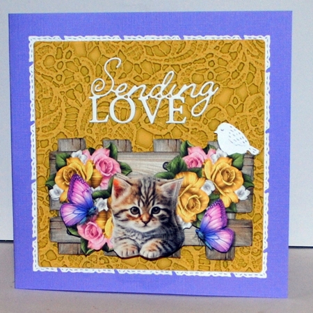 Garden Kitten Mini Kit by Kristina Norbat