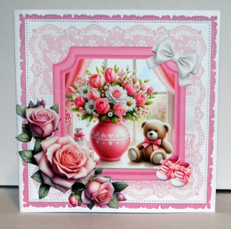 NEW BABY GIRL FLOWERS by Kristina Norbat