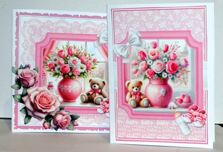 NEW BABY GIRL FLOWERS by Kristina Norbat