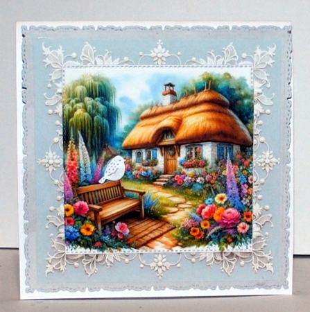 Thatched Wild Flower Cottage by Kristina Norbat