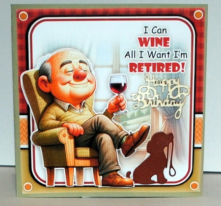 I Can Wine Mini Kit Birthday/Fathers Day/Retirement by Kristina Norbat