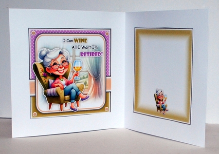 I Can Wine Mini Kit Birthday/Mothers Day/Retirement by Kristina Norbat