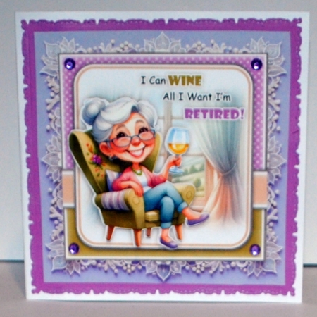 I Can Wine Mini Kit Birthday/Mothers Day/Retirement by Kristina Norbat
