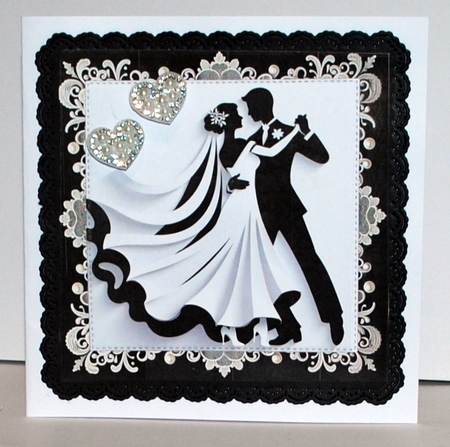 Wedding couple silhouettes by Kristina Norbat