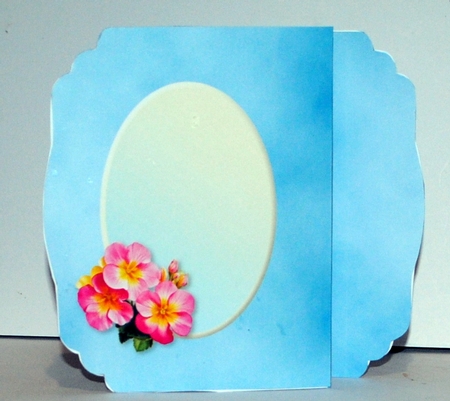 Perfect Primroses - Fold Back Card Mini Kit by Kristina Norbat