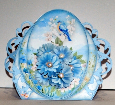 Summertime Blues - Shaped Card Mini Kit by Kristina Norbat