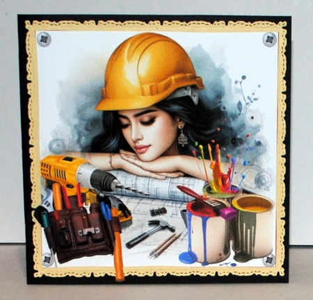 7x7 I can fix that birthday/fathers day choice of four mini kit by Kristina Norbat