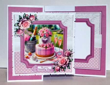 PINK TARTAN WEDDING CAKES by Kristina Norbat