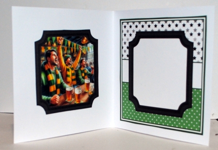 RUGBY FANS - GREEN & GOLD by Kristina Norbat