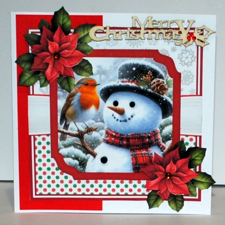 SNOWMAN & ROBIN by Kristina Norbat