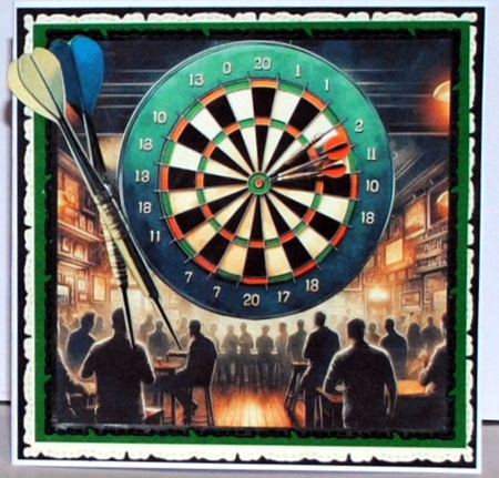 Dart board by Kristina Norbat