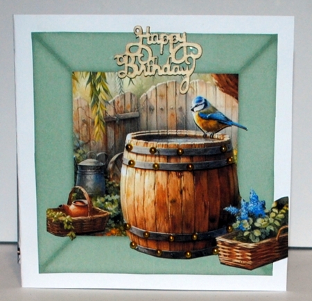Garden Bird Bath  by Kristina Norbat