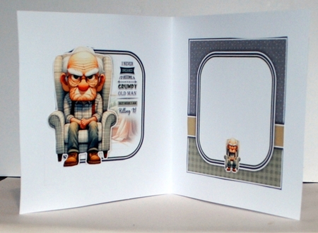 Grumpy Old Man Mini Kit Birthday/Fathers Day by Kristina Norbat