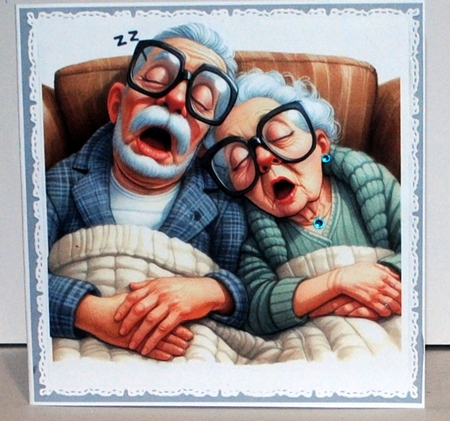 Afternoon Snooze Couple by Kristina Norbat