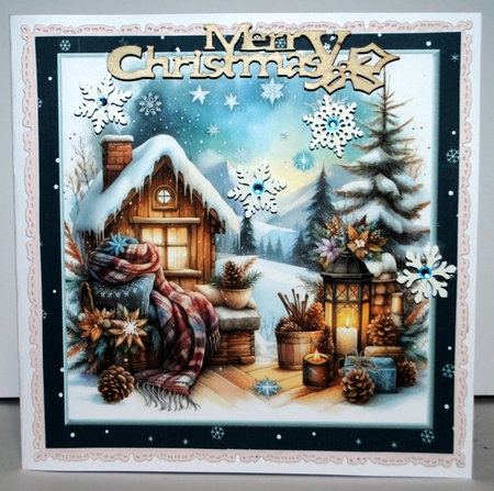 Cozy Christmas  Home Mini Kit by Kristina Norbat