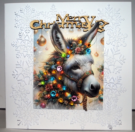 Festive Donkey  by Kristina Norbat