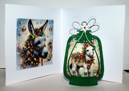 Festive Donkey  by Kristina Norbat