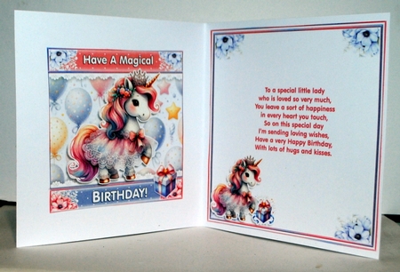 The Birthday Unicorn by Kristina Norbat