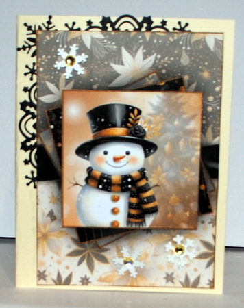 Black & Gold Christmas by Kristina Norbat