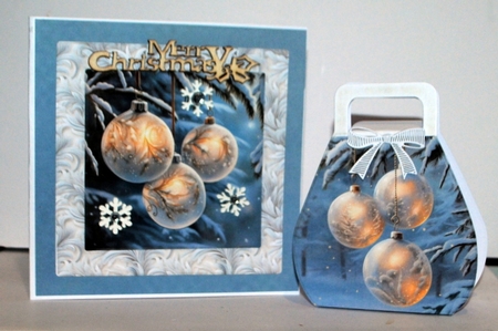 Oh Baubles in Frosty Cream - Mix 1 by Kristina Norbat