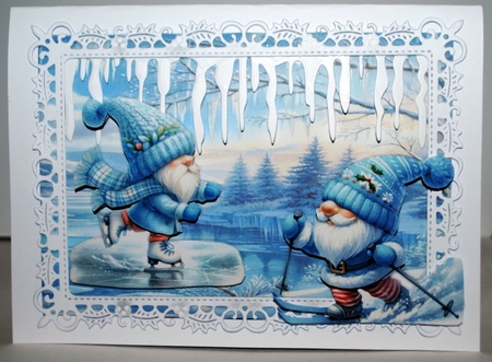 Sporty Gnomes A5 Mini Kit by Kristina Norbat