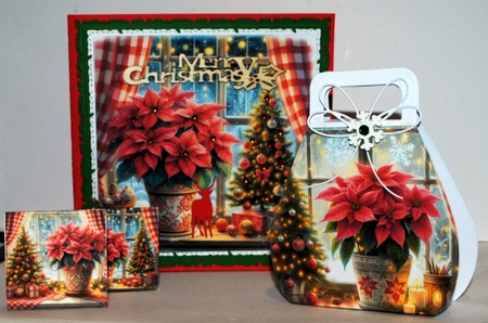 Christmas Poinsettia by Kristina Norbat