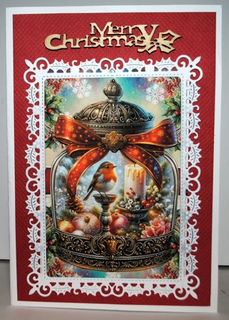 Christmas In A Jar Mini Page Kit by Kristina Norbat