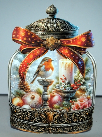Christmas In A Jar Mini Page Kit by Kristina Norbat