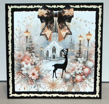 Beautiful Winter Church  by Kristina Norbat