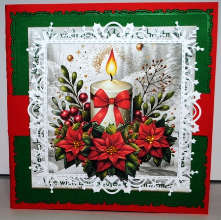 Merry Christmas Candle Mini Kit by Kristina Norbat