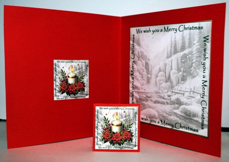 Merry Christmas Candle Mini Kit by Kristina Norbat