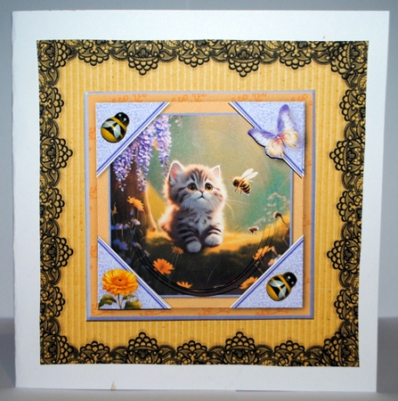Watching the Bees - Corner Card Mini Kit by Kristina Norbat